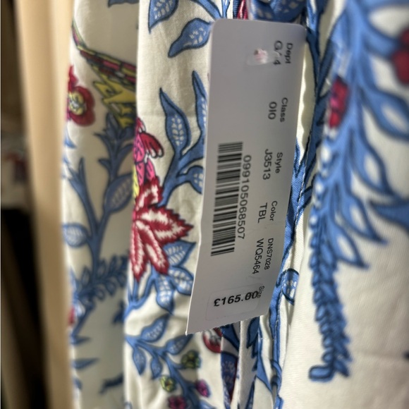🔥NWT J Crew Flower Cotton Dress - Picture 5 of 14
